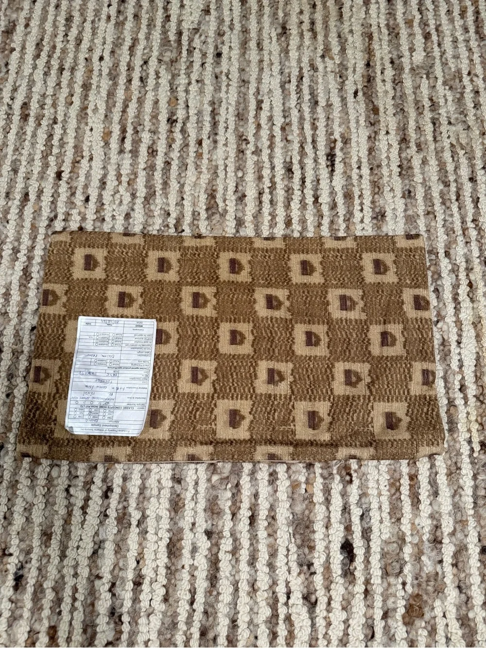 West Elm Geometric Lumbar Pillow 12”x21”